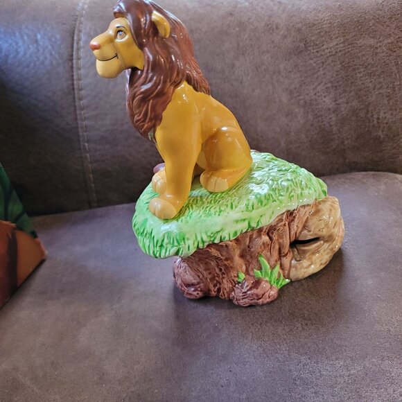 Simba The Lion King Music Box Disney The Circle of Life 1994 Schmid Box Vintage - Picture 3 of 6